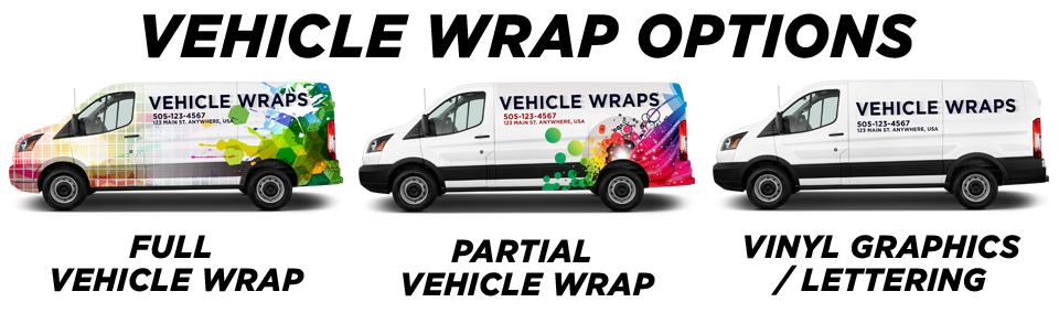 Bakerstown Vehicle Wraps vehicle wrap options