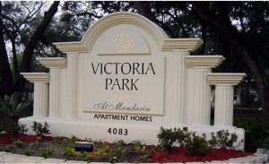 monument sign