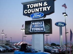 custom pole sign